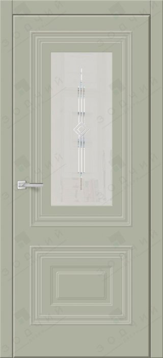 Дверь межкомнатная ЗОДЧИЙ КВИН ТВИН ПО Макарун