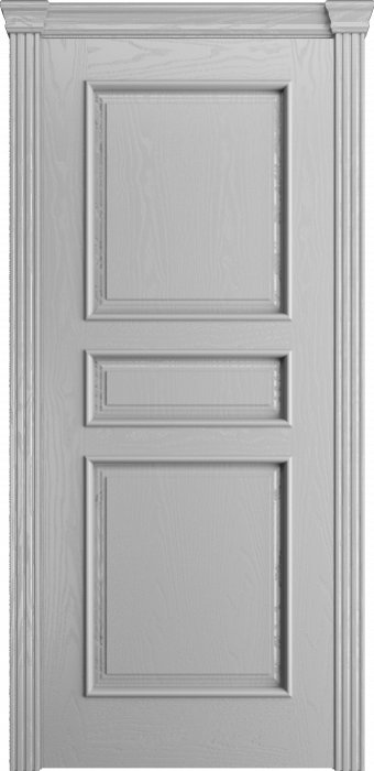 Дверь межкомнатная Порта Алекс Модерн3 Светло-серый шпон