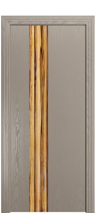 Дверь межкомнатная Порта Алекс КАНТРИ 3  Латте вставка Марблвуд шпон