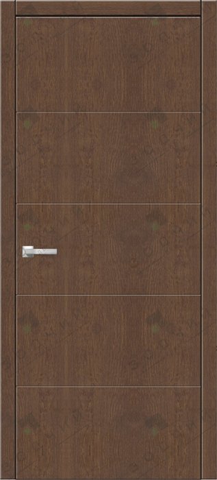 Дверь межкомнатная ЗОДЧИЙ ИТАЛЬЯНО 5 ПВХ ПГ Бренди