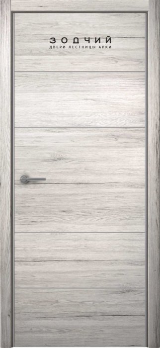 Дверь межкомнатная ЗОДЧИЙ МЕГАПОЛИС Г4М ПГ Дуб белый винтажный
