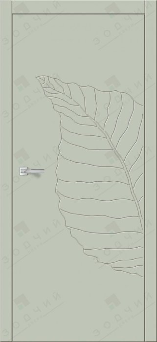 Дверь межкомнатная ЗОДЧИЙ ФЛОРА БУК Нефрит