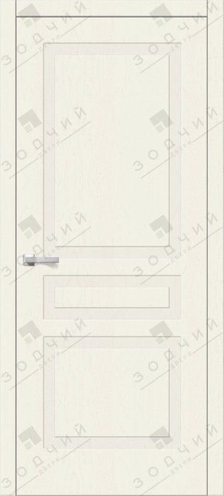 Дверь межкомнатная ЗОДЧИЙ ИТАЛЬЯНО 33 ПВХ ПГ Ясень белый