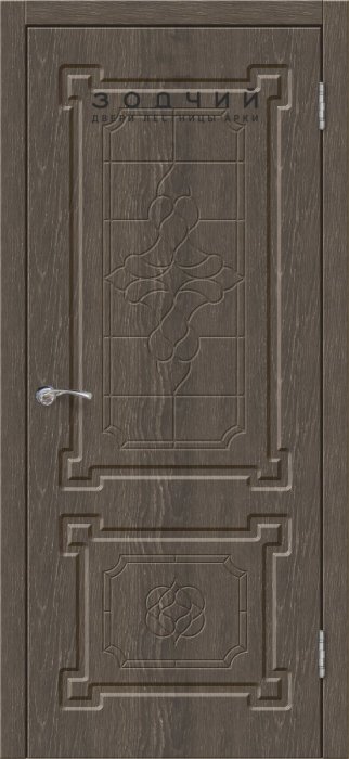 Дверь межкомнатная ЗОДЧИЙ АФИНА ПГ Дуб шале