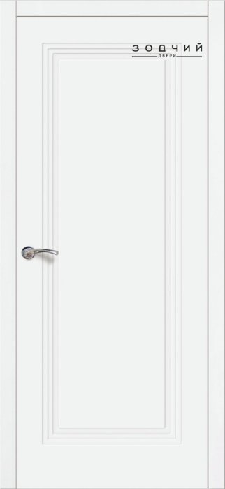 Дверь межкомнатная ЗОДЧИЙ ГЛОРИ 1 ПГ Шагрень белая