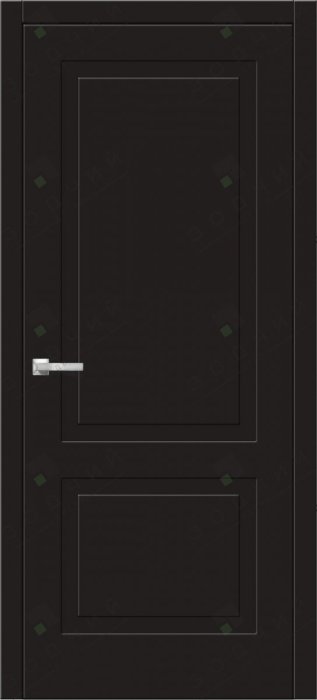 Дверь межкомнатная ЗОДЧИЙ ИТАЛЬЯНО 2 ПВХ ПГ Эк-015 венге