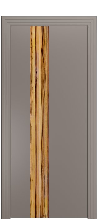 Дверь межкомнатная Порта Алекс КАНТРИ 3 Темно-серый вставка Марблвуд эмаль