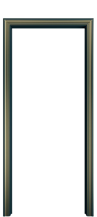 Наличник Александрия Порта Алекс Лазурь патина золото эмаль