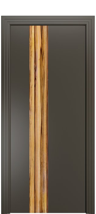 Дверь межкомнатная Порта Алекс КАНТРИ 3 Гриджио вставка Марблвуд эмаль