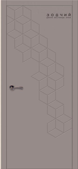 Дверь межкомнатная ЗОДЧИЙ АВЕНЮ 34 ПГ Глясе софт