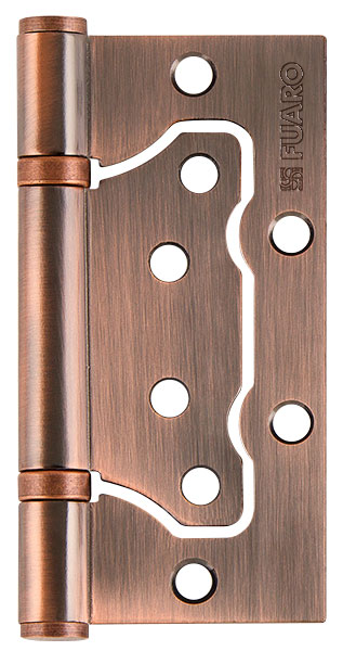 Петля Fuaro (Фуаро) универсальная без врезки IN4500W-BL AC (500-2BB/BL 100x2,5) медь БЛИСТЕР
