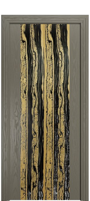 Дверь межкомнатная Порта Алекс КАНТРИ 1 Дюна вставка эспрессо шпон