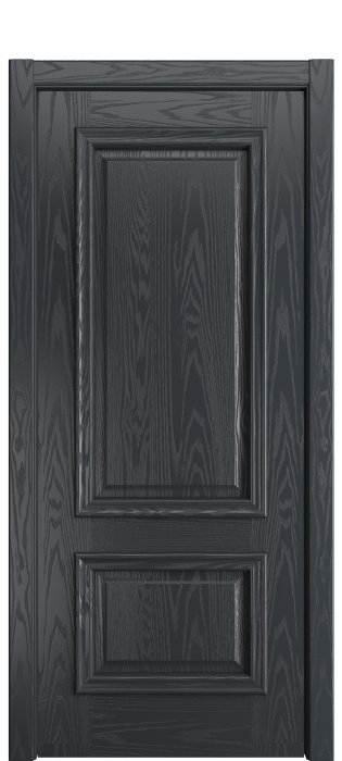 Дверь межкомнатная Порта Алекс КЛАССИКА 2 Графит шпон