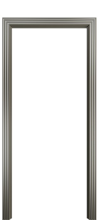 Наличник фигурный Порта Алекс Дюна патина серебро эмаль