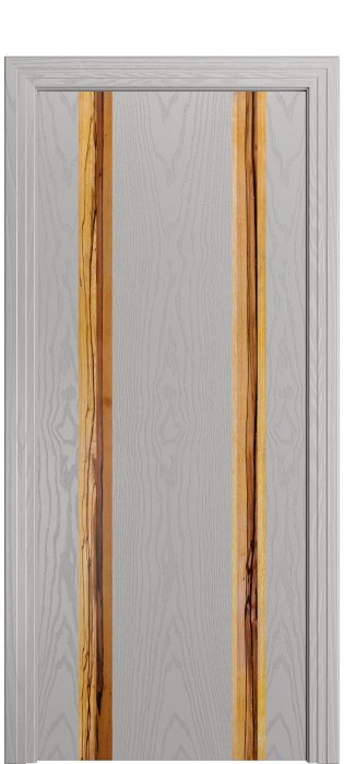 Дверь межкомнатная Порта Алекс КАНТРИ 4 Грей вставка Марблвуд шпон
