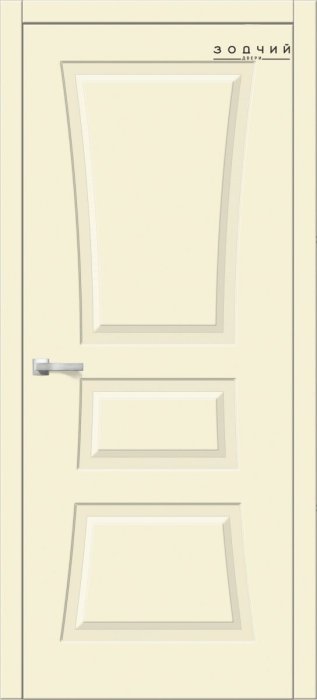 Дверь межкомнатная ЗОДЧИЙ ТВИСТ 32 ПГ Шагрень латте