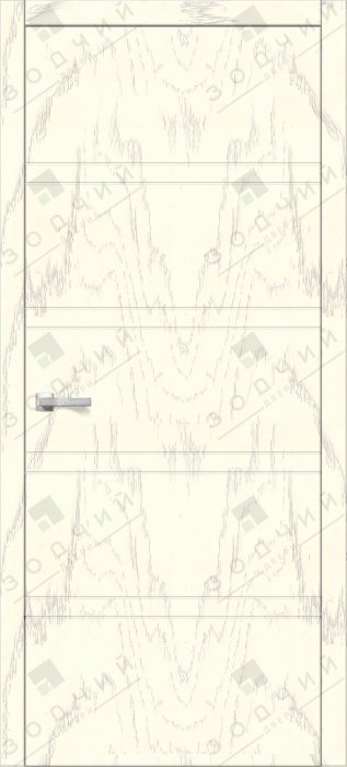 Дверь межкомнатная ЗОДЧИЙ ИТАЛЬЯНО 6 ПГ Дуб опаловый