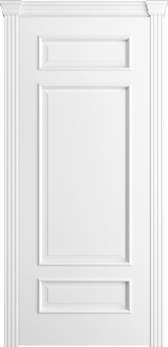 Дверь межкомнатная Порта Алекс Модерн4 Белоснежная эмаль