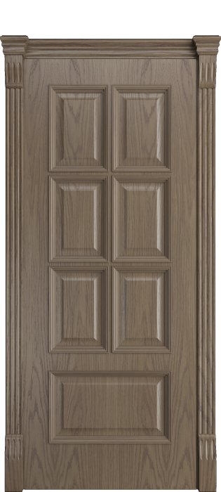 Дверь межкомнатная Порта Алекс КЛАССИКА 8 Дуб грейвуд шпон