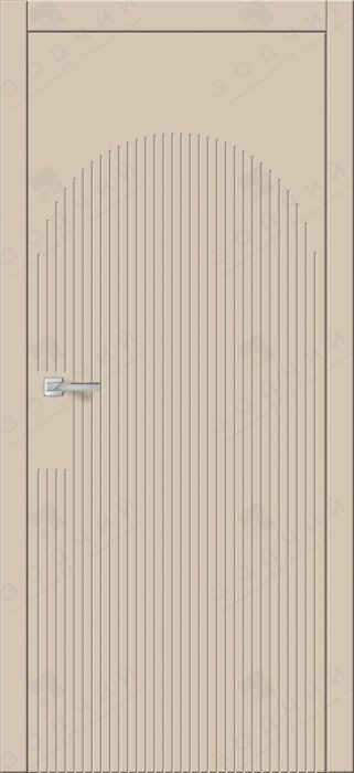 Дверь межкомнатная ЗОДЧИЙ ОМЕГА 7 ПГ Капучино софт