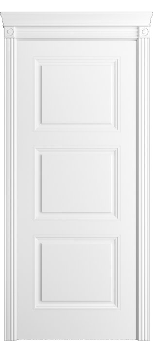 Дверь межкомнатная Порта Алекс Нео 4 Белоснежная