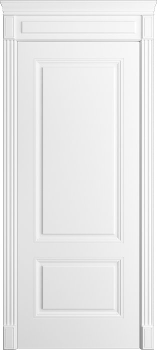 Дверь межкомнатная Порта Алекс Нео 2 Белоснежная эмаль