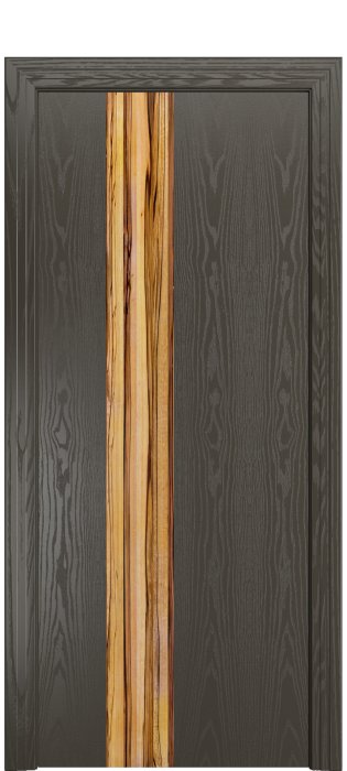 Дверь межкомнатная Порта Алекс КАНТРИ 3  Гриджио вставка Марблвуд шпон