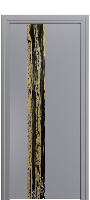 Дверь межкомнатная Порта Алекс КАНТРИ 3 Стоне софт вставка эспрессо эмаль