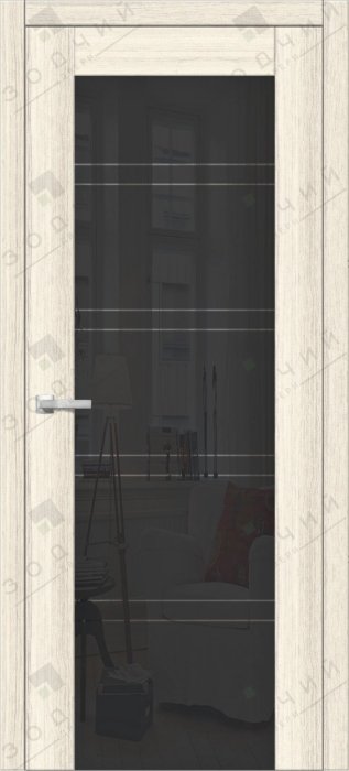 Дверь межкомнатная ЗОДЧИЙ ИТАЛЬЯНО 6 ПО Ива белая