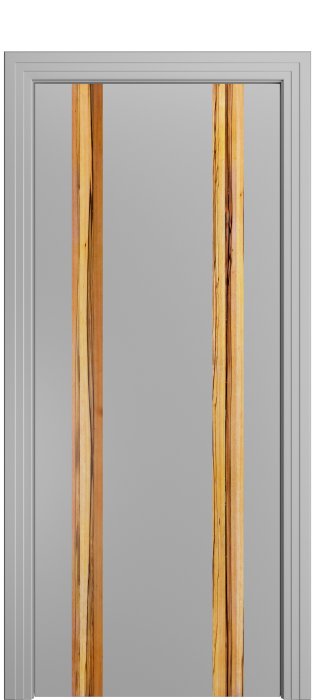 Дверь межкомнатная Порта Алекс КАНТРИ 4 Светло-серый вставка Марблвуд эмаль