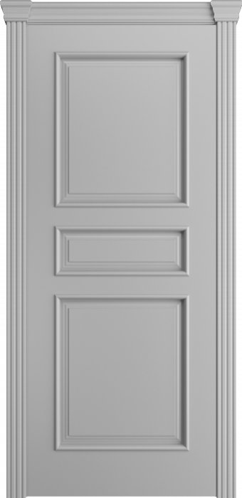 Дверь межкомнатная Порта Алекс Модерн3 Светло-серая эмаль