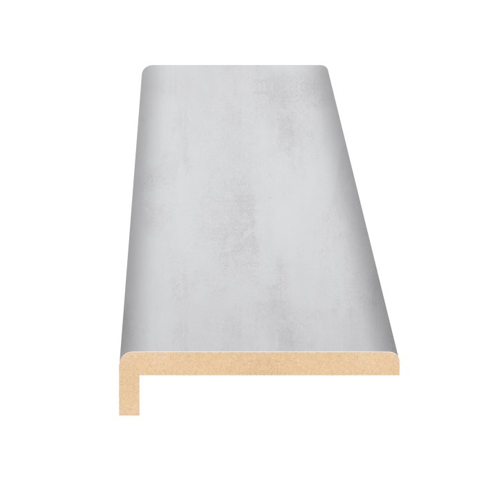 Наличник Бизнес Парк телескопический ПВХ для дверей CRYSTAL 2150х70х10 мм цвет Крем бетон