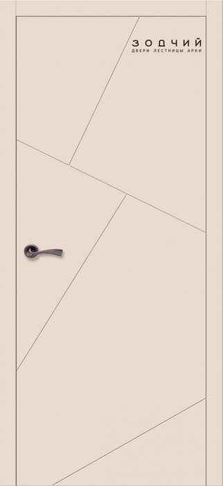 Дверь межкомнатная ЗОДЧИЙ АВЕНЮ 25 ПГ Шагрень айриш