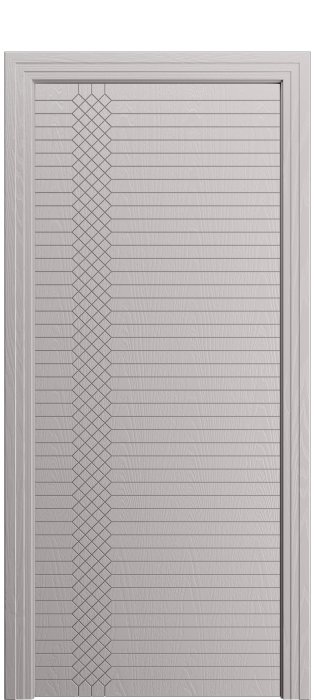 Дверь межкомнатная Порта Алекс ПОРТА 2 Платинум софт шпон