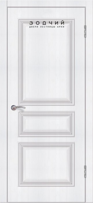 Дверь межкомнатная ЗОДЧИЙ НИЦЦА 4 ПГ Сандал белый