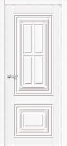 Дверь межкомнатная ЗОДЧИЙ АФИНА 4 ПГ Шагрень белая