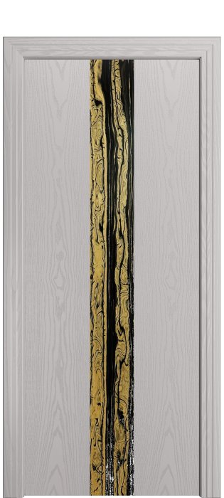 Дверь межкомнатная Порта Алекс КАНТРИ 2 Агат вставка эспрессо шпон