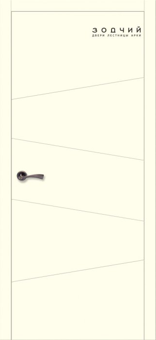 Дверь межкомнатная ЗОДЧИЙ АВЕНЮ 24 ПГ Шагрень латте