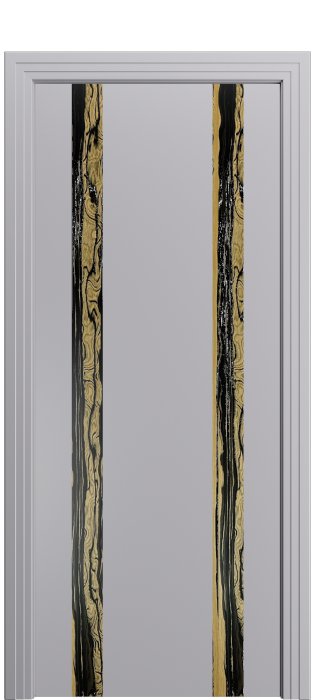 Дверь межкомнатная Порта Алекс КАНТРИ 4 Ибис софт вставка эспрессо эмаль