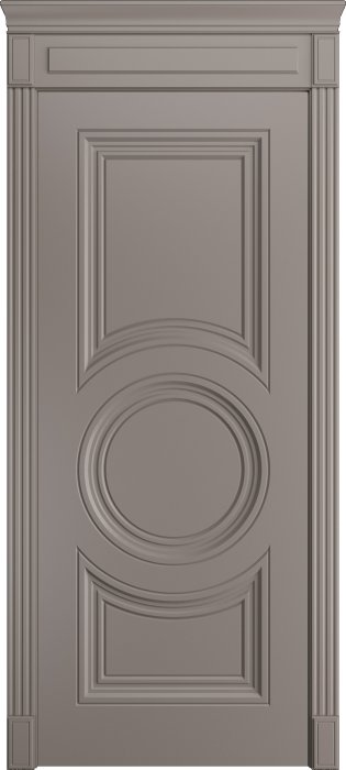 Дверь межкомнатная Порта Алекс Премиум 3 Темно-серая эмаль
