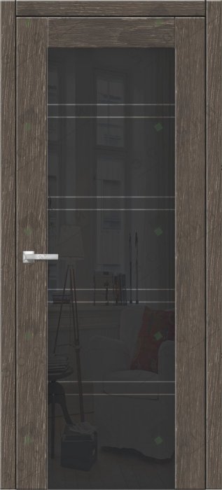 Дверь межкомнатная ЗОДЧИЙ ИТАЛЬЯНО 6 ПО Дуб шале