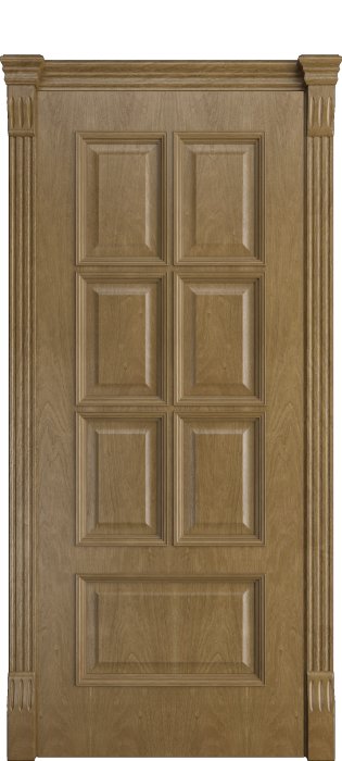 Дверь межкомнатная Порта Алекс КЛАССИКА 8 Дуб янтарный шпон