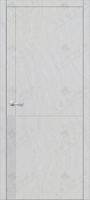 Дверь межкомнатная ЗОДЧИЙ УНИКА 15 ПГ Дюна норд