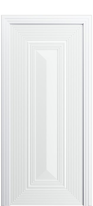 Дверь межкомнатная Порта Алекс ПОРТА1 Вайт софт эмаль