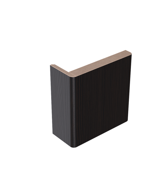 Наличник Бизнес Парк телескопический ПВХ для дверей PROFILE 2150х70х10 мм Лиственница темная
