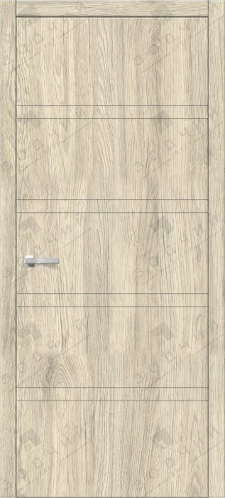 Дверь межкомнатная ЗОДЧИЙ ИТАЛЬЯНО 6 ПГ Ива верба