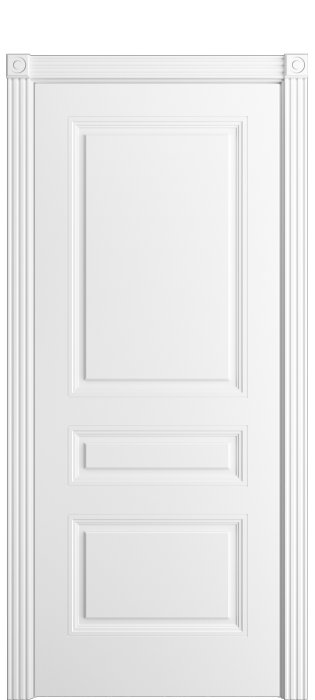 Дверь межкомнатная Порта Алекс Нео3 белоснежная