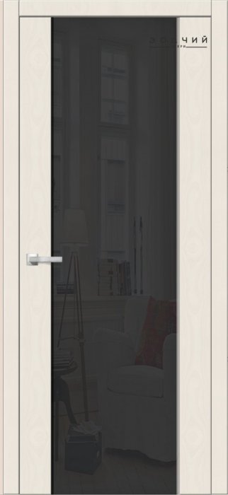 Дверь межкомнатная ЗОДЧИЙ ВОЛНА 1 ПЗ зеркальное Лапачо айриш