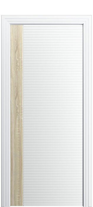 Дверь межкомнатная Порта Алекс ПОРТА 7 Вайт софт вставка CPL эмаль