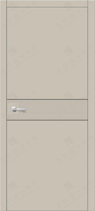 Дверь межкомнатная ЗОДЧИЙ УНИКА 9 ПГ Капучино софт